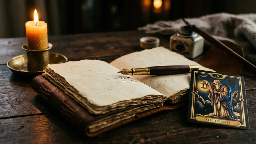 Journaling and reflecting on your tarot verdict